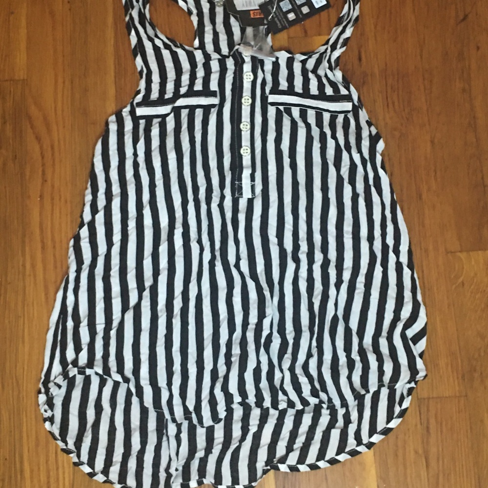 Striped tank top